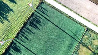 GREEN FIELD # WIND TURBINE# AND MORE BEAUTY OF NATURE