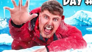 Mr beast servive 50 hours in Antarctica