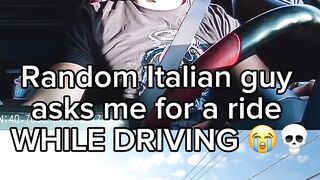 Random Italian Stranger Asks for a Ride – You Won’t Believe What Happened Next!
