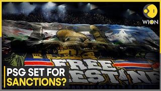 PSG Fans Unveil 'Free Palestine' Banne