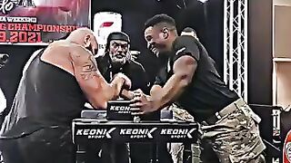 Arm wrestling hardly