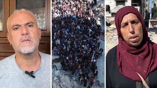 What displacement looks like for Palestinians in Gaza