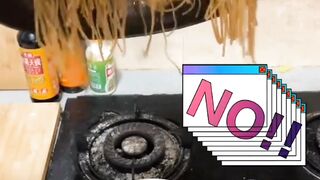 Memasak  mie goreng bihun