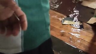 Di dalam rumah sampai basah