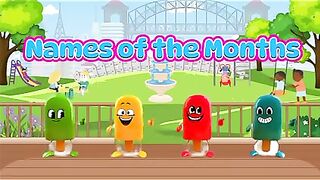 Months Names_ Months of the Year_ Nursery Rhyme and Kids Song