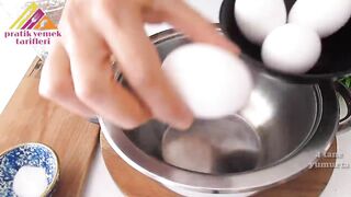 I have never eaten such delicious eggs! Simple and easy breakfast! Quick Recipe.