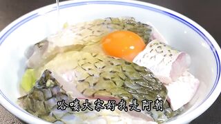 No matter what kind of fish you fry, remember not to marinate it with salt and cooking wine