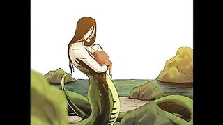 Nure-Onna - La Dangereuse Femme Serpent du Folklore Japonais