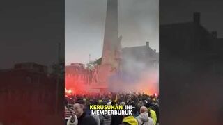 Bentrokan Hebat di Amsterdam