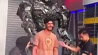 Megatron told him to go and marry optimus prime