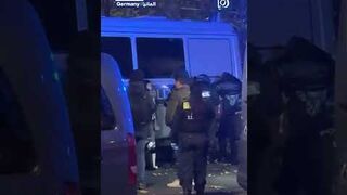 German police disperse rally supporting Palestine and Lebanon