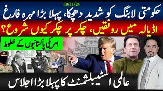 انٹرنیشنل اسٹیبلشمنٹ پہلا اجلاس پکڑاگیا؛ حکومتی لابنگ دھچکا، پہلا مہرہ فارغ؟