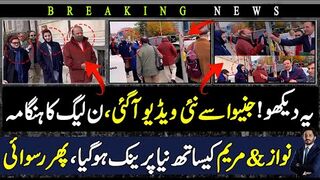 رات گئے نئی ویڈیو،مریم نواز اورنواز شریف جنیوا،سوئٹزرلینڈمیں پکڑے گئے