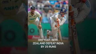New Zealand Defeat India in Three-Match Test Series