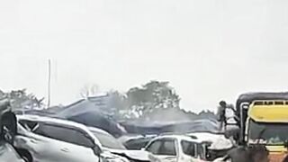 Kecelakaan Maut Tol Cipularang Arah Jakarta Km92