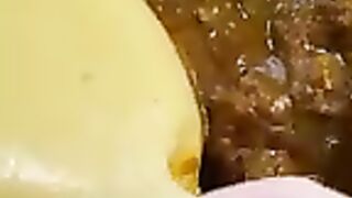 Recette de Foutou Sauce graine #recette #ideerepas #foutou #saucegraine #ammey #shortvideo