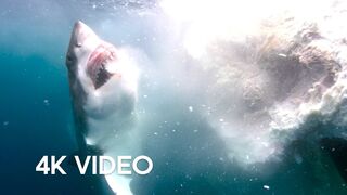 Sharks Feast On Whale | Blue Planet