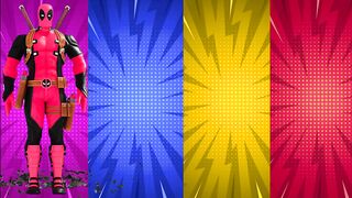 SUPERHERO COLOR DANCE CHALLENGE Deadpool vs Spiderman vs Wolverine vs Iron Man