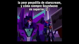 Ese Soundwave XD y su músicas