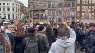 Dutch police halt pro-Palestinian rally after soccer violence