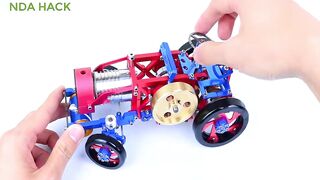 Stirling Tractor Enigne Run Test