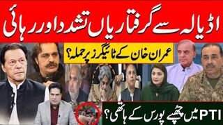 اڈیالہ سے گرفتاریاں تشدد اور رہائی عمران خان کے ٹائیگرز پر حملہ؟ ۔