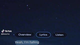 Yeah,i'm falling