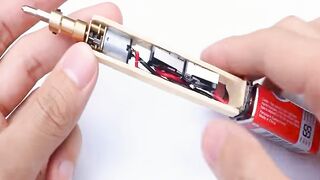 How to make Electric Screwdriver with Motor and Battery