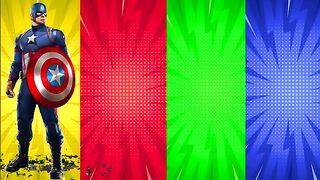 SUPERHERO COLOR DANCE CHALLENGE p2