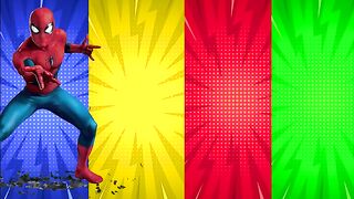 SUPERHERO COLOR DANCE CHALLENGE p3