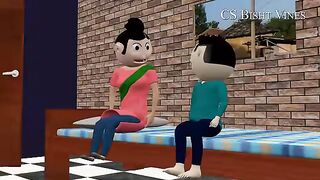 mujh sy raha nai ja || Comedy cartoon funny short || funny cartoon || comedy 2023