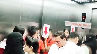 Lift prank funny call