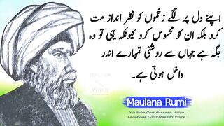 Agar Ghar main khair o barkat Lana chahaty hu tu | Rumi life changing quotes |