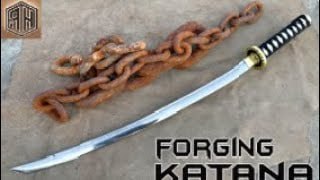 Katana qilichini yasash