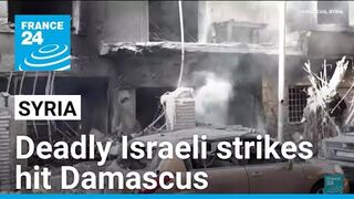 15 killed in Israeli strikes on Damascus