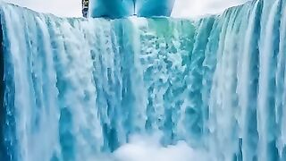 Cruise vs Waterfall Watch the Epic Plunge!