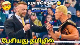 Cody Rhodes Smackdown Segment In Tamil