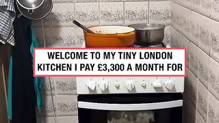 My tiny London kitchen I pay £3,300 a month for