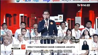 Debat Pilgub DKI Jakarta putaran ke 3