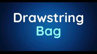 Drawstring bag
