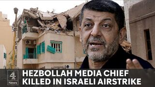 Israeli airstrike in central Beirut kills Hezbollah media chief