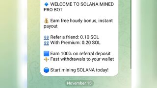 Earn free solana coin without investment.