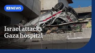 Palestinians give eye witness accounts of Israeli hospital raid