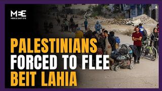 Israeli shelling forces Palestinians to leave Beit Lahia