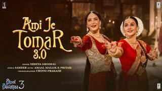 BB3: Ami Je Tomar 3.0 (Full Video) | Vidya Balan, Madhuri Dixit | Shreya G, Amaal M, Pritam, Sameer