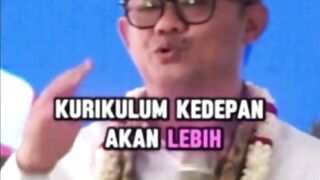Kurikulum Baru dalam Kabinet pemeritahan baru
