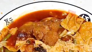 Asmr Mukbang | Eating Snail noodles with fried chicken! So delicious!