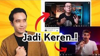 Keren Maks! Cara buat Youtube VIRTUAL BACKGROUND pakai tool AI GRATIS | BONUS download siap pakai