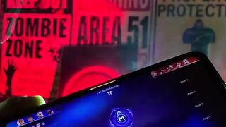 Playing game mobile legend