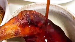 Asmr Mukbang | Eating Sticky eel and turkey noodles. Meet cola chicken drumstick cheese Durian,